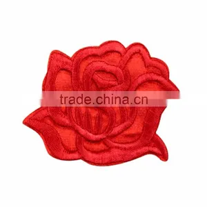 Different Colorful Flower Embroidery Patch for Different Style Garment thumbnail-3