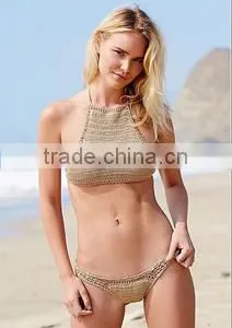 Gray Summer Women Sexy Underwear Bra Suit Swimsuit Euro Beach Dress Swimwear thumbnail-1