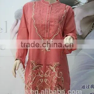 Woman Embroidery Jumper Long Blouse thumbnail-6