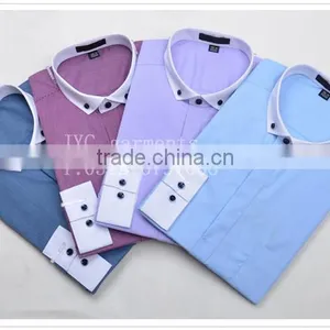 Slim Fit Bright Yellow Men Shirt for Promotion thumbnail-2