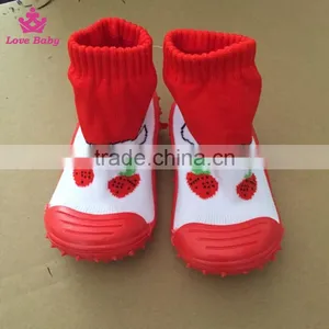Cotton Antislip Sole Soft Baby Indoor Socks Baby Shoes thumbnail-4