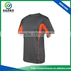Classical Design 100%polyester Contrast Color Men's t Shirt thumbnail-1