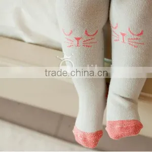Baby Warm Cotton Pantyhose, Infant Pantynose, Baby Socks thumbnail-3
