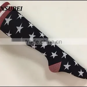 Bright Star Jacqaurd Sexy Girl Japanese Knee High Tube Christmas Stocking for Lady thumbnail-1