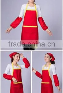 Cute Apron Custom LOGO Print Ads Kitchen Chef Coffee Hotel Men and Women Overalls thumbnail-4