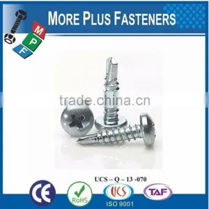 Made in Taiwan Customer Request High Quality Sell on Carbon Steel Hex Head Self Drilling Screws thumbnail-6