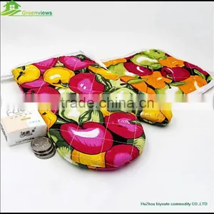 Cotton Quilted Heat Resistant Oven Mitt Pot Holder and Golve 2pcs Kitchen Set Pot Holder Oven Mitt thumbnail-3