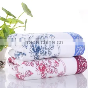 Wholesale Super Cheap Velour Fabric Cut Pile Face Bath Towel thumbnail-2