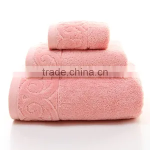 Hot Selling 100% Cotton Lime Green Bath Towel Set thumbnail-6