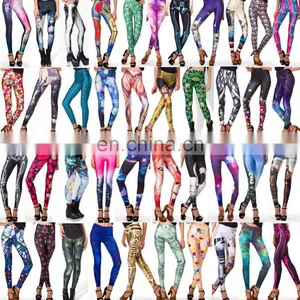 Custom Wholesale Printed Leggings/brown Toddler Legging Pants thumbnail-1