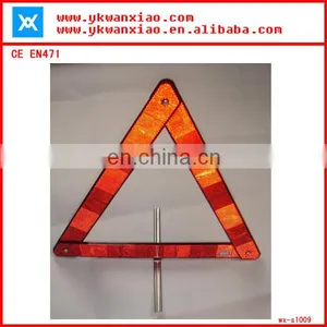 China Plastic Safety Triangle Kits,high Brightness Triangle,accident Warn Triangle thumbnail-1