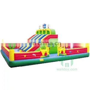 HI Good Quality Inflatable Commercial Fun City/outdoor Rent Amusement Park/children Inflatable Play Zone thumbnail-4