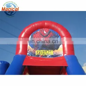 Spiderman Inflatable Combo Inflatable Bounce House Inflatable Bounce thumbnail-5