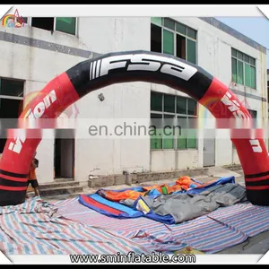 High Quality Pvc Tarpaulin Inflatable Advertising Door , Half Round Inflatable Arch thumbnail-1