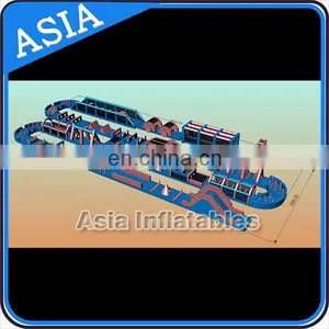 Factory Outlet Commercial Grade Outdoor Inflatable Obstacle Course Equipment for Kids thumbnail-1