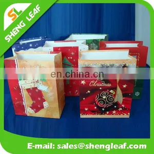 2017 Christmas Gift Paper Bag ,brown Paper Bag, Kraft Paper Bag thumbnail-1