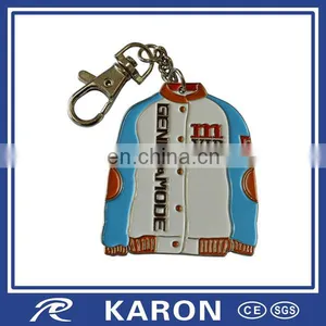 Square Shape Stainless Steel Blank Keychain thumbnail-4