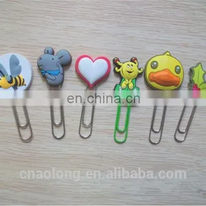 Hot Promotion Gift Custom Embossed Logo Soft Pvc Book Marks,rubber Bookmark thumbnail-1