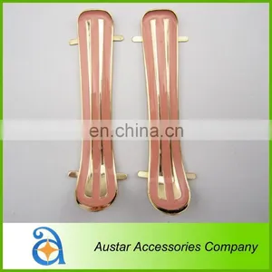Pink Paint Gold Metal Ladies Shoes Buckle thumbnail-1