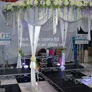 RK Wedding Pipe and Drape Chiffon Drape With Alternative Size From RK for Sale thumbnail-1