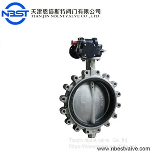 WLTD71X-10P Manufacturer the Whole Stainless Steel Worm Gear Lug Butterfly Valve thumbnail-1