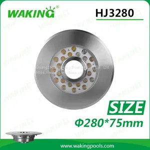Wholesale IP68 RGB DMX512 Landscape Pool Fountain LED Underwater Light thumbnail-1