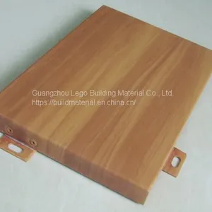Champagne Gold 1.0mm Aluminum Veneer Ceiling Opera House thumbnail-1