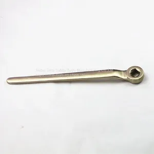 Aluminum Bronze Alloy Square Valve Spanner Non Sparking Safety Tools thumbnail-5
