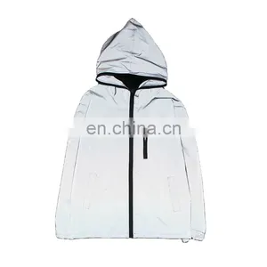 HuaLi Textile Hivisibility Silver Gray Eco-friendly Reflective Polyester Fabric thumbnail-1