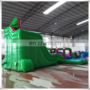 Professional Manufacturer Custom Made Used Waterslide Kids Inflatable Roaring River Water Slide For Sale thumbnail-4