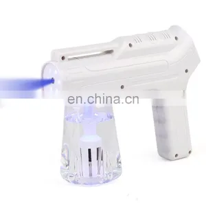 2021 Newest Multi-functional Blue Ray Nano Atomizer Gun Dis-infection Steam Gun for Making up /dressing up thumbnail-4