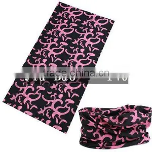 Seamless Tube Multifunctional Bandana, Polyester Microfiber Headwear thumbnail-1