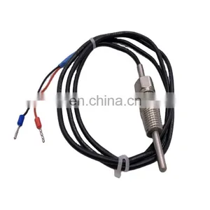 Cheap Thermocouple Temperature Sensor PT100 Type Thermocouple in Probe 5*60mm thumbnail-2
