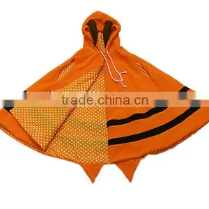 Orange Plush Cosplay Cloak for Kids thumbnail-1