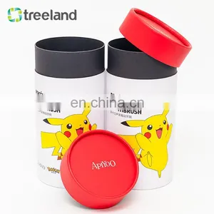 Good Quality Tooth Brush Round Paper Boxes Cylinder Packaging Tube thumbnail-5