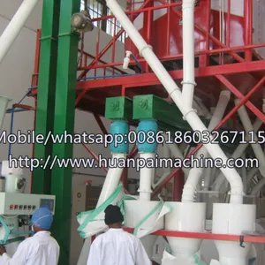Factory Price 50TPD Maize Corn Rice Wheat Grain Flour Milling Machine Grain Grits Making Machine thumbnail-2