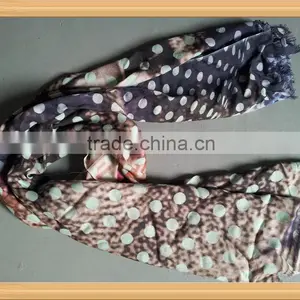 Cashmere and Silk Blended Scarf thumbnail-1