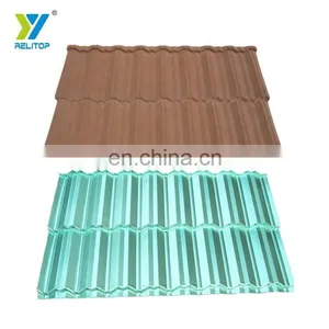 Good Quality Stone Coated Alu=zinc Roof Sheet Nosen Type for House thumbnail-3
