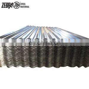 Regular Spangle Corrugated Gi Sheets Price Galvanized Steel Sheet Corrugated Iron Roofing Tiles For Building thumbnail-1