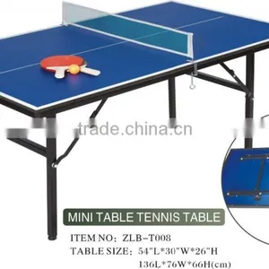 International Standard Size Foldable Table Tennis Table thumbnail-4