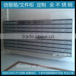 Stainless Steels Corporate Mailbox for Office&appartment in Door Used thumbnail-4