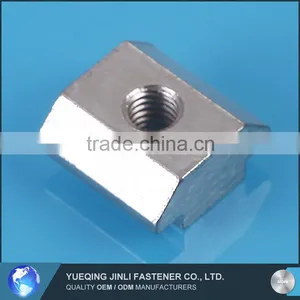 Jinli Hot China Products Wholesale Hardware Zink-Plated Carbon Steel Slide Nut 10-M6 thumbnail-1