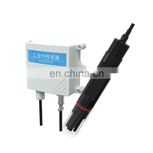 Liquid PH Monitor Sensor 0-14 4~20mA 0-5v 0-10v RS485 Water pH Testing Sensor thumbnail-1