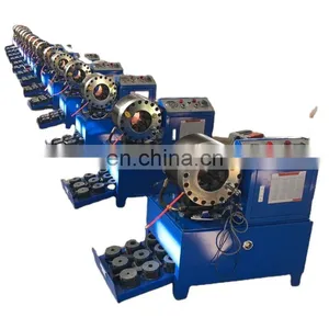 Wholesale Low Price 220v 380v Blue Steel Tube Crimping Machine Hydraulic Hose thumbnail-4