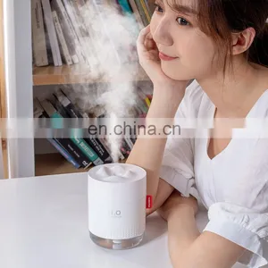 Usb Humidifier Tabletop Small Humidifier Warm Led Light Portable Mini Air Humidifier For Bedroom Office thumbnail-5