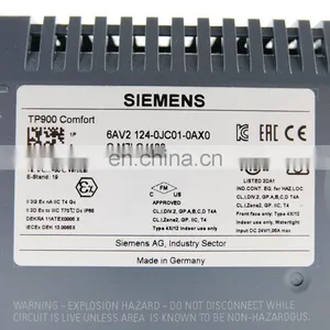 In Stock for Siemens SIMATIC HMI 6AV2124-0JC01-0AX0 TP900 Comfort Panel Siemens Touch Screen SIMATIC HMI thumbnail-5