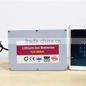 12V 60AH Lithium Ion Battery System For Home Solar Power thumbnail-3