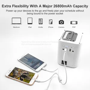 Multifunctional 100W Mobile Power Supply Portable Car Jump Starter Power Bank thumbnail-4