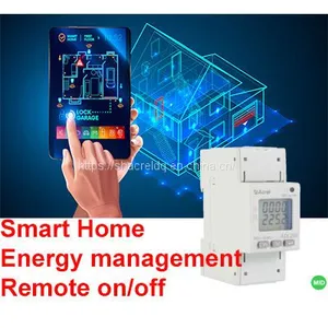 WIFI Smart Switch Smartlife Energy Meter Kwh Circuit Breaker Timer With Voltage Current Protection thumbnail-2