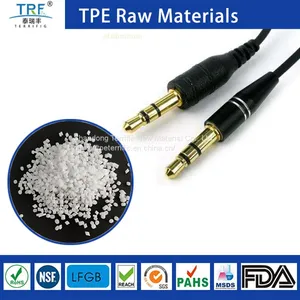 Custom Color Halogen Free Flame Retardant TPE Raw Materials for Plugs and Connectors thumbnail-1